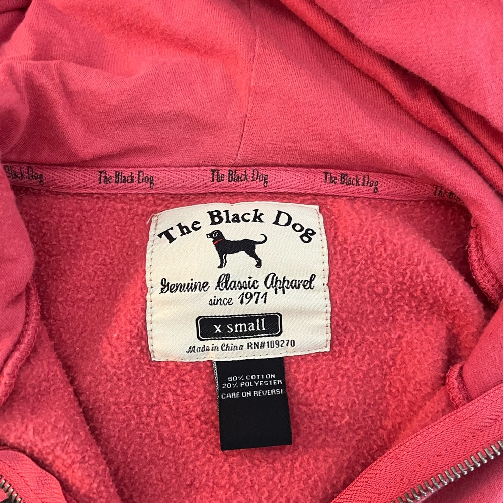 The Black Dog Coral Hoodie